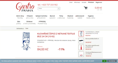 Desktop Screenshot of gastropraha.cz